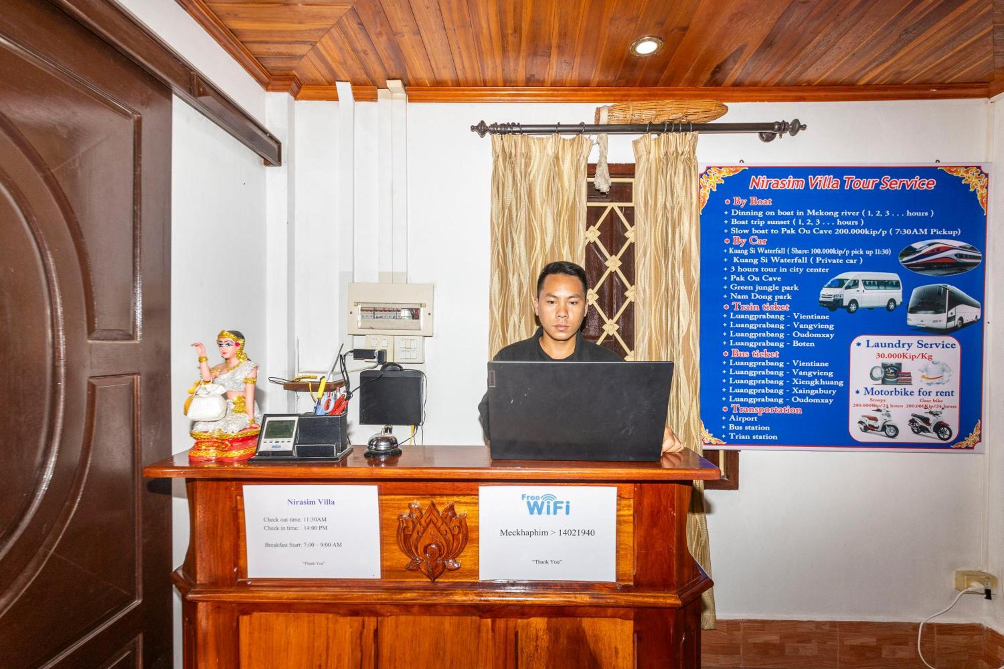Nirasim Villa Luang Prabang Bagian luar foto